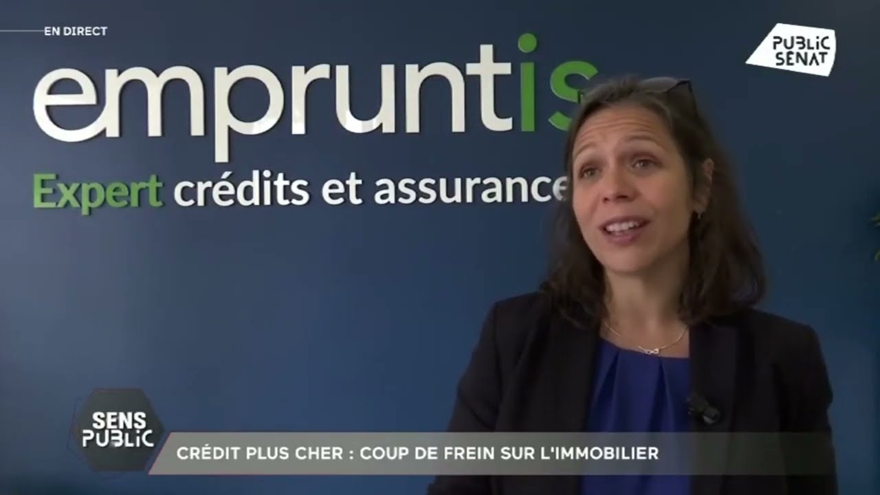 Public Senat : les taux de crédit immobilier sont en augmentation